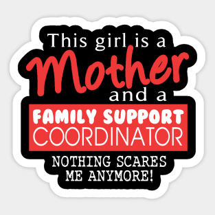 Family support coordinator Sticker